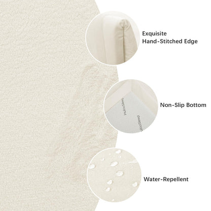 Huloo Sleep Ultra Soft Baby Spielmatte für den Boden, 3,3 cm dicke Elasti-Foam 127x127 cm Laufgittermatte für Kleinkinder, rutschfeste Rückseite, sicher zum Krabbeln und für die Bauchlage, Tatami-Stil (Dunkelgrau)