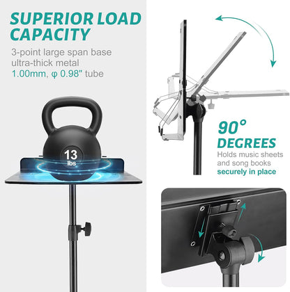 Vekkia Portable Sheet Music Stand: A Game-Changer for Musicians