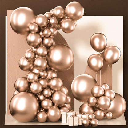 PartyWoo White Balloons 140 pcs Different Sizes of 18 12 10 5 Inch White Balloons Arch Kit Garland for Wedding Baby Shower Birthday Bridal Shower Graduation Engagement Party Decorations White-Y13