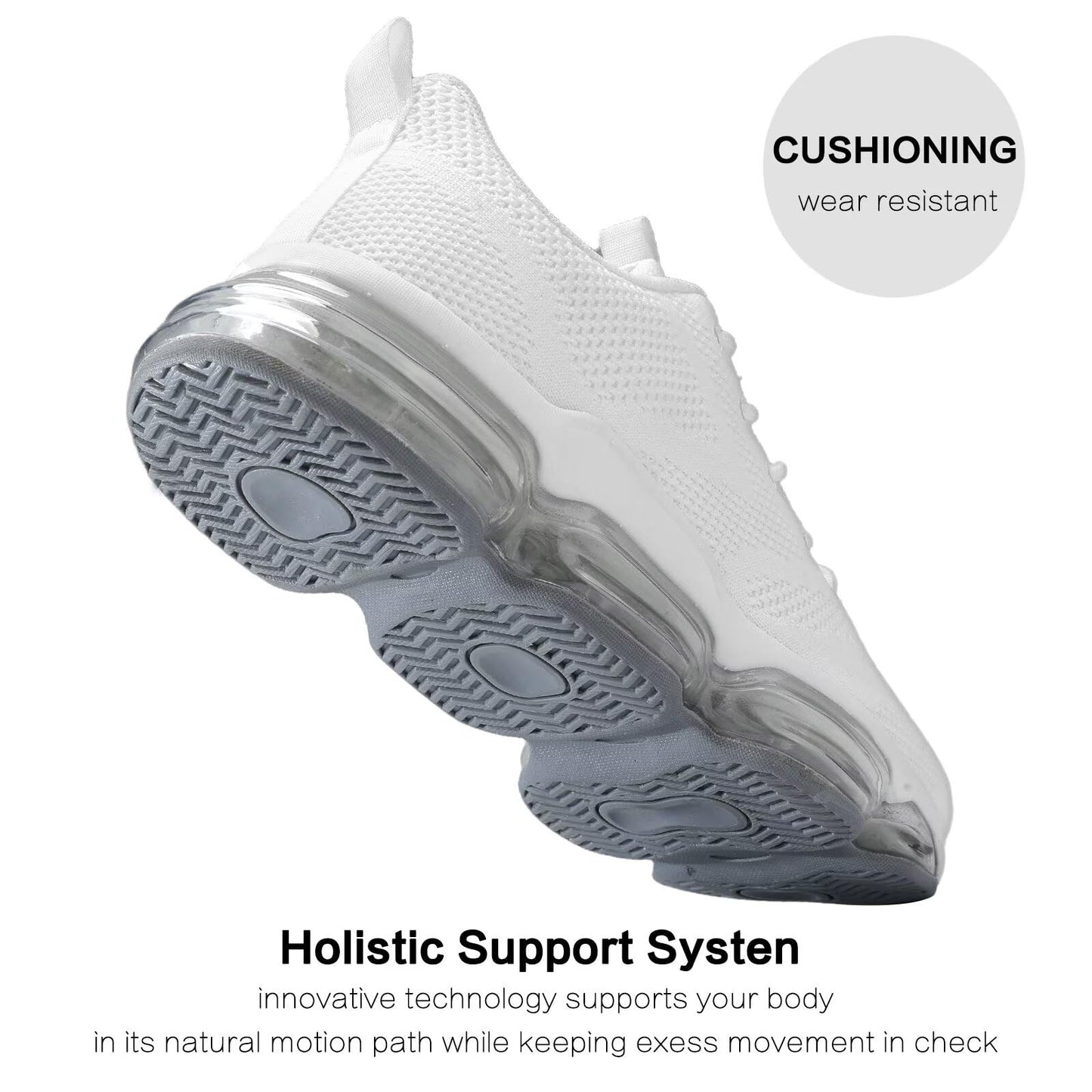 Mens Running Shoes Air Low Top Comfort Walking Lace Up Sneakers Breathable Fashion Tennis Sport Gym Fitness Cross Trainers