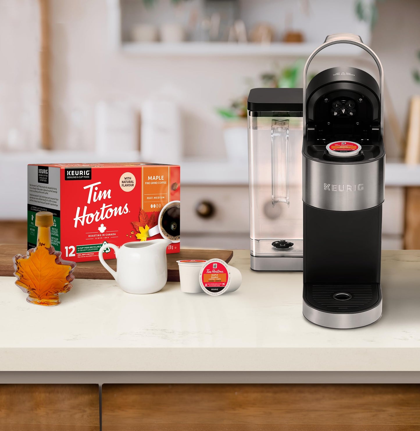 Tim Hortons Einzelportionskaffee, Originalmischung, K-Cup Pods für Keurig Kaffeemaschinen (30 K-Cups)
