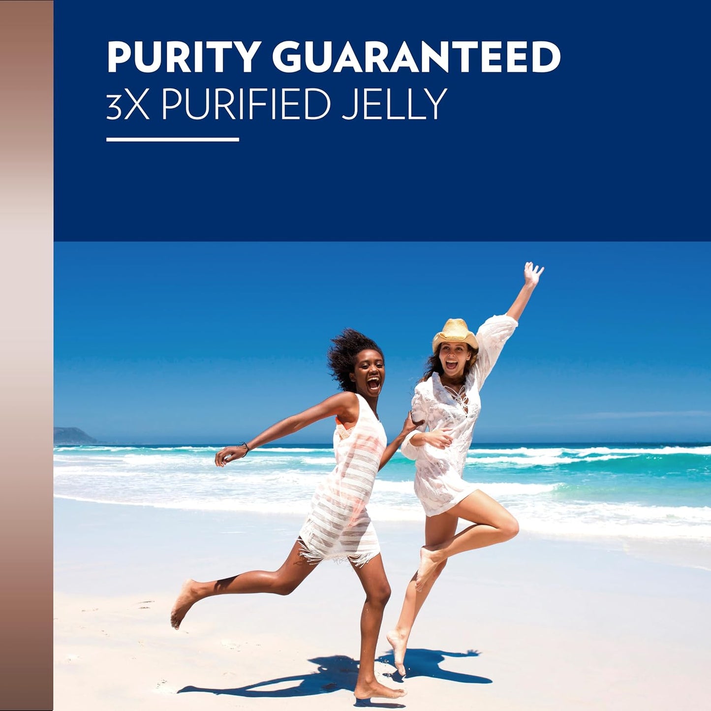 Vaseline Healing Jelly für trockene Haut Kakao Butter mit dreifach gereinigter Vaseline 215 g