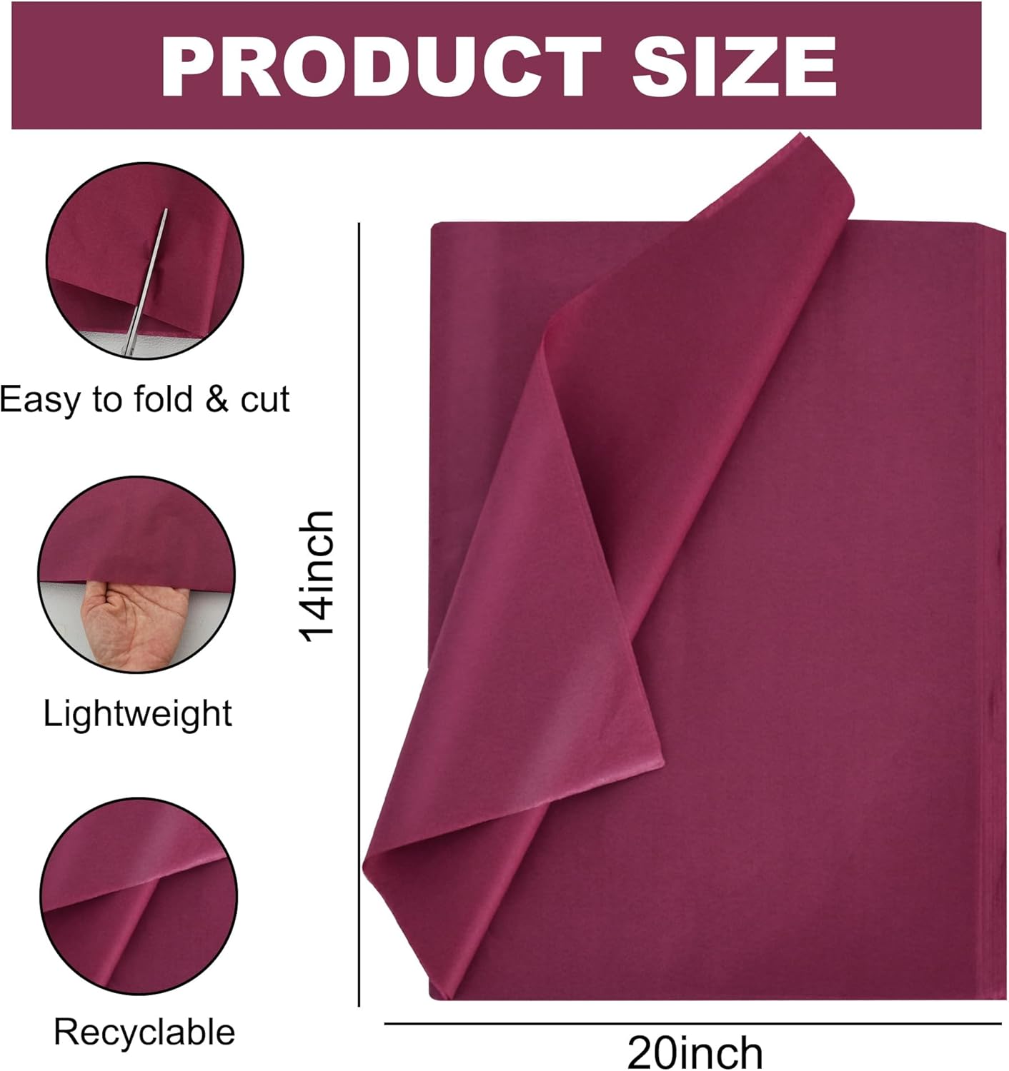 100 Blatt Seidenpapier Salbeigrün 35x50cm Geschenkpapier Seidenpapier Großpackung für DIY-Projekte Geschenktüten Geschenkverpackungen Hochzeiten Valentinstag Ostern Weihnachten und Geburtstagsfeiern Basteln