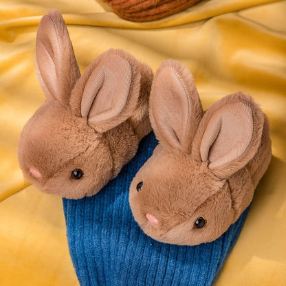 Kleinkind Hausschuhe Mädchen Jungen Winter Hausschuhe Kinder Warme Kaninchen Plüsch Pantoffeln Weiche Innenhausschuhe Für Mädchen Jungen