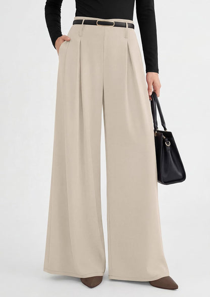 PRETTYGARDEN Womens Wide Leg Trousers: Elevate Your Workwear with Comfort and Style