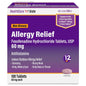 HealthCareAisle Allergy Relief - Fexofenadine Hydrochloride Tablets USP, 180 mg - 180 Tablets - Allergy Medication, Non-Drowsy 24-Hour Relief, (Pack of 2)
