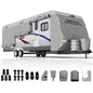 Umbrauto Class C RV Cover Fits 29-32’, Class C Motorhome Camper Cover, Heavy Duty 7 Layers Top Windproof Breathable RV Cover with 3Pcs Extra Straps, Adhesive Repair Patches, 6 Gutter Covers