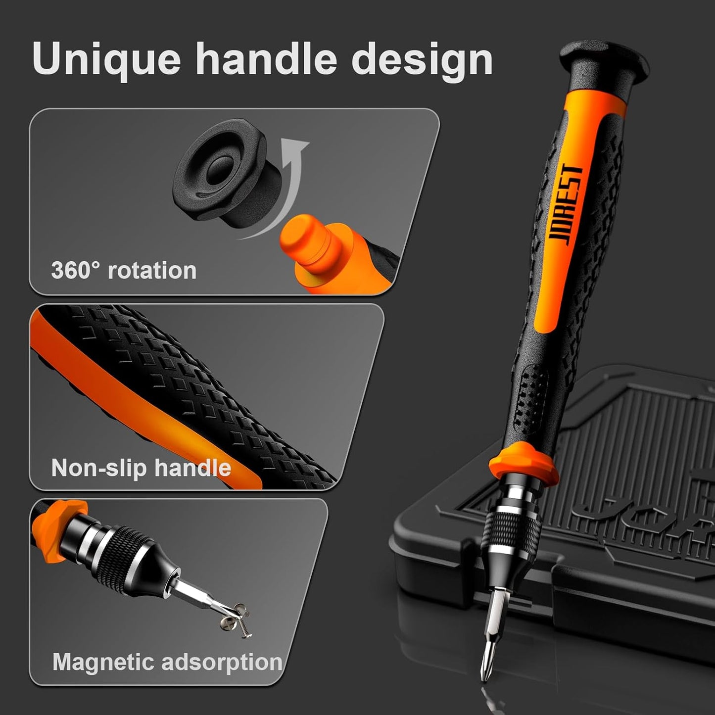 JOREST 40Pcs Small Precision Screwdriver Set: A Game-Changer for Electronics Repair