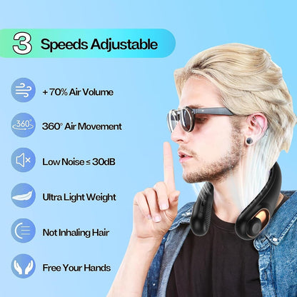 KIDEE Neck Fan: The Ultimate Hands-Free Cooling Companion