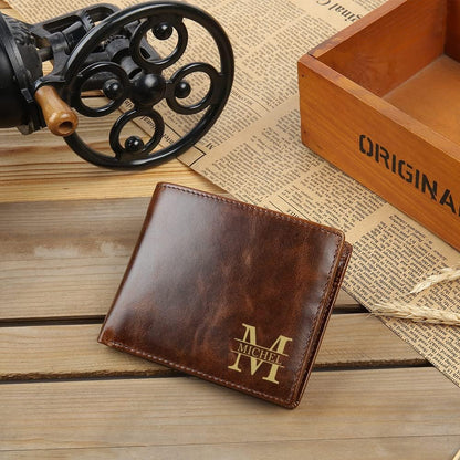 Custom Engraved Wallet for Men: A Meaningful Gift