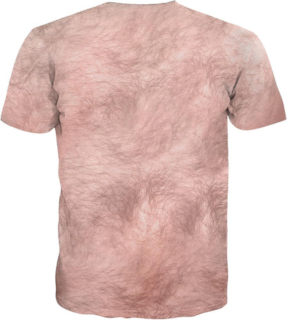 Cozople Herren T-Shirts 3D Bedruckt Lustige Shirts Hässliche Kurzarm Rundhals Oberteil Tee