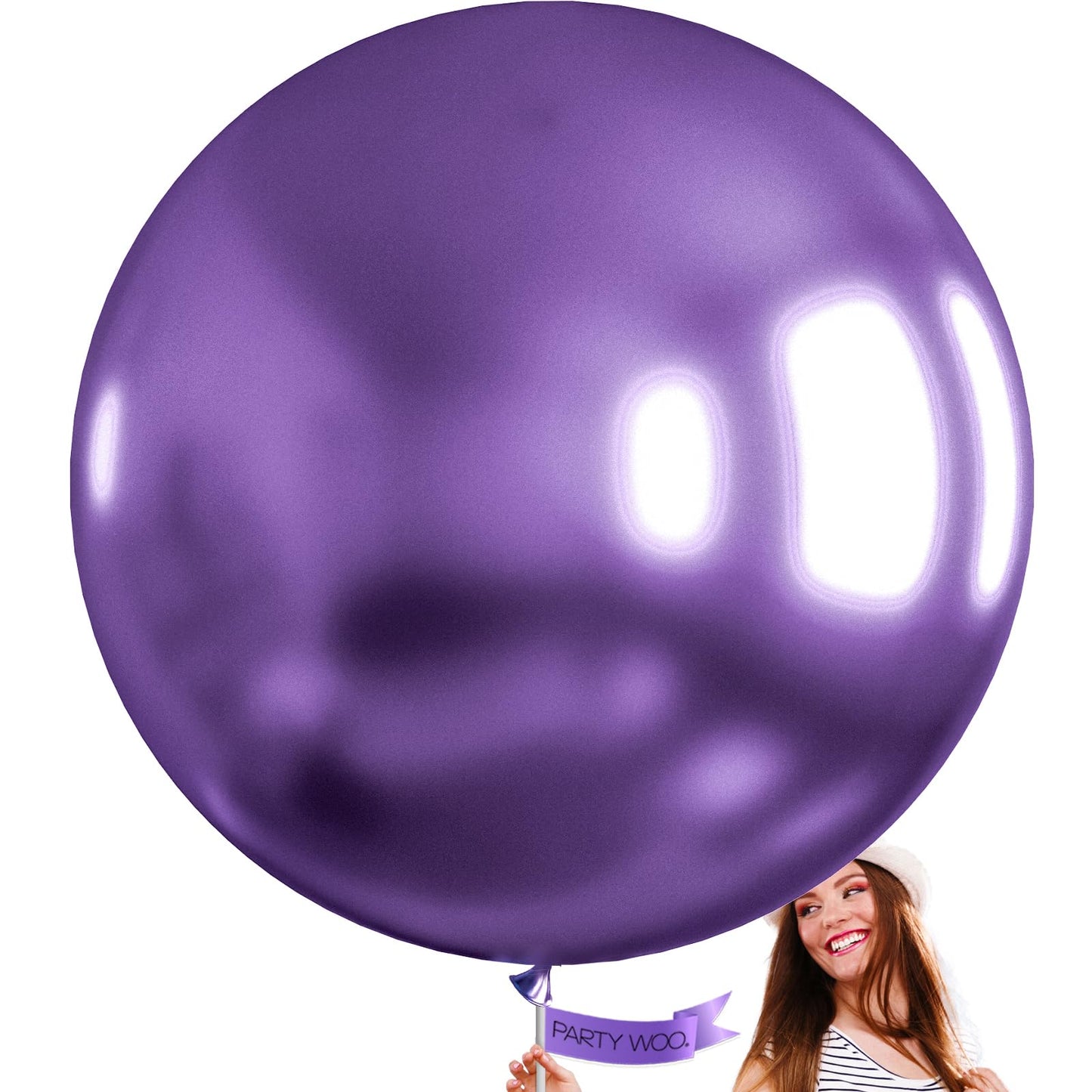 PartyWoo White Balloons 155pcs Different Sizes Pack of 18 12 10 5 Inch Matte White Latex Balloon Arch Kit Garland for Wedding Bridal Graduation Baby Shower Birthday Party Decorations White-Y13