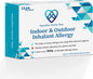 Inhalant Allergy Test - Clinical-Grade Accuracy | Painless Collection for Adults & Kids | Covers Over 90% Indoor and Outdoor Allergy Reactions Including Dust Mites, Mold, Pet Dander, Pollen