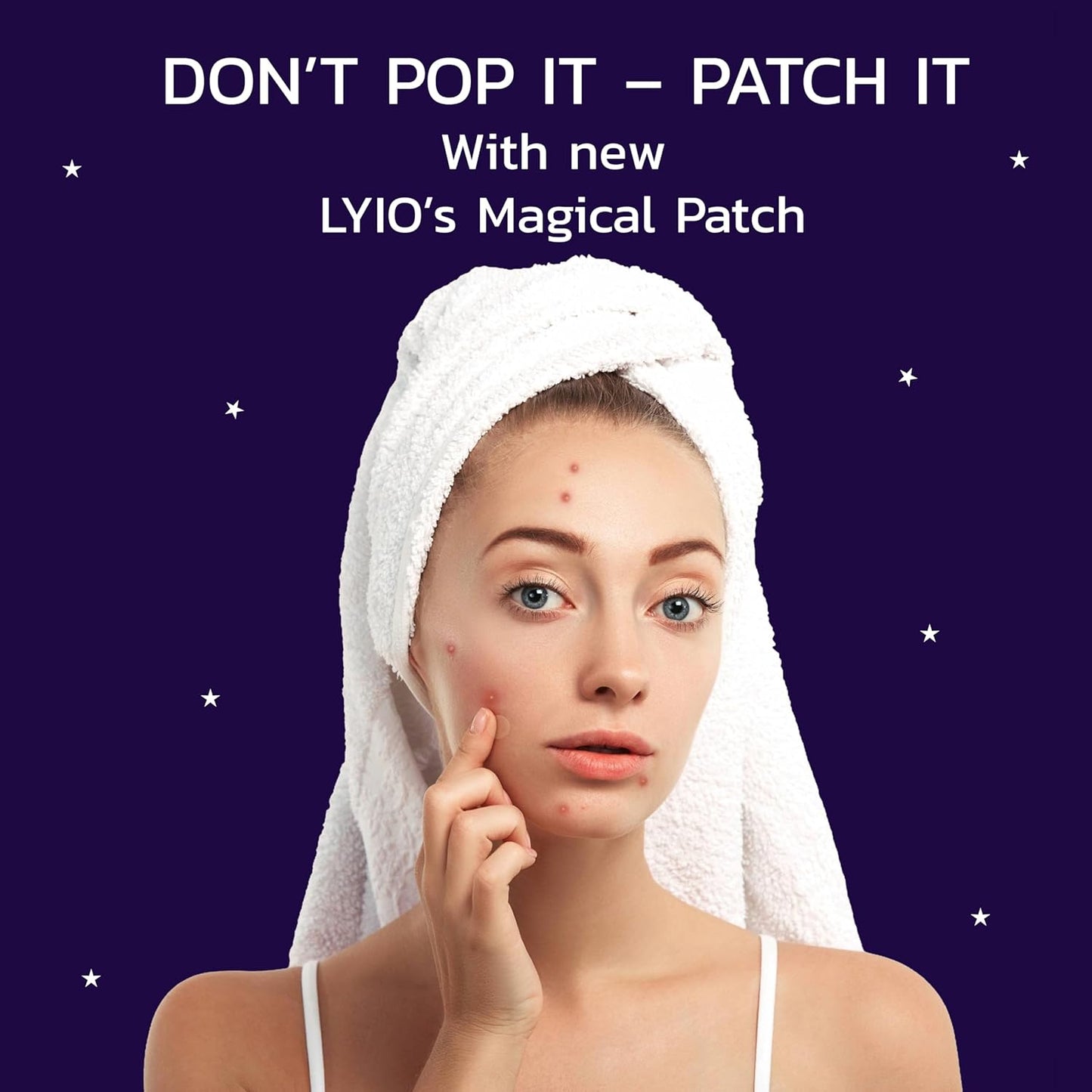 LYIO MAGICAL PATCH – 36 Ultra-Thin Blemish Dots | Breathable Hydrocolloid Patches, Gentle on All Skin Types for Clearer-Looking Skin, Invisible Under Makeup
