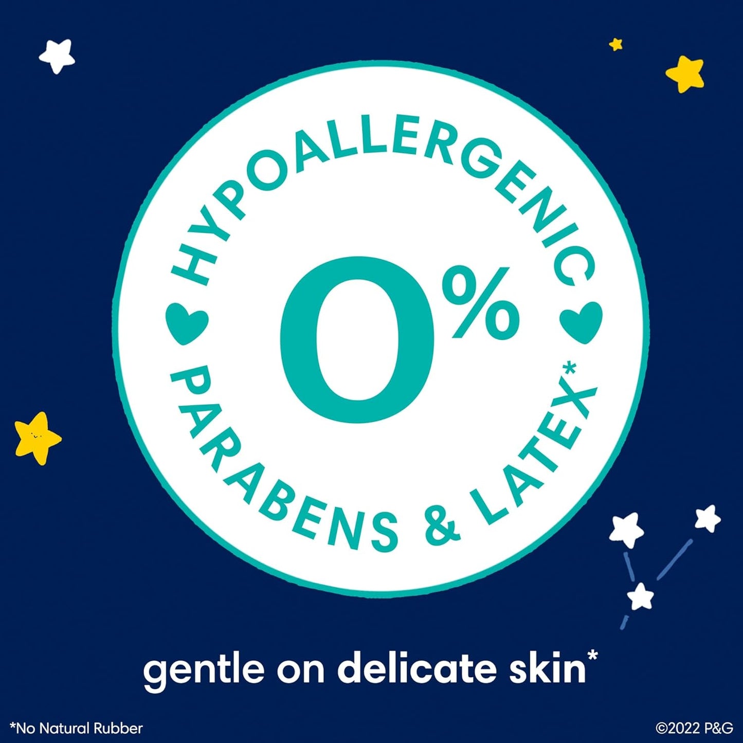 Pampers ZZZ Overnight Diapers, Size 3 (16-28 lbs), 116 Count, Nighttime Protection Disposable Baby Diaper