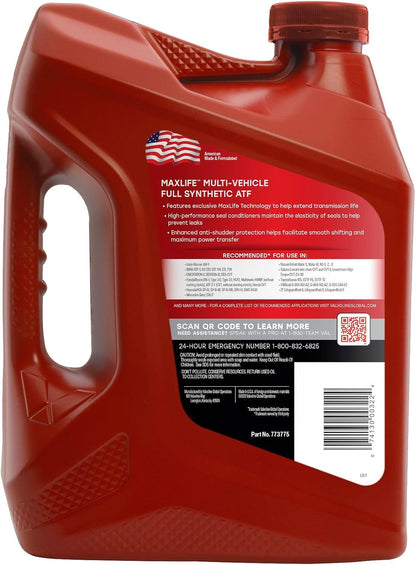 Valvoline MaxLife Multi-Vehicle ATF: A Game-Changer for Your Transmission