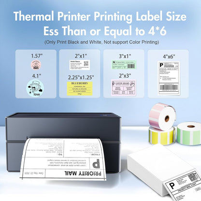 Streamline Your Shipping with the Nulltonex Bluetooth Thermal Label Printer