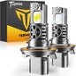 Termitor Brightest H13/9008 LED Bulbs, 10X Brighter 50,000LM, 85K+ Hours Service Life, 6500K Cool White, IP68 Waterproof, 1:1 OEM Size, 3 Minute Installation, Pack of 2