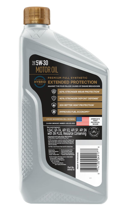 Valvoline Advanced Full Synthetic SAE 0W-20 Motor Oil 5 QT