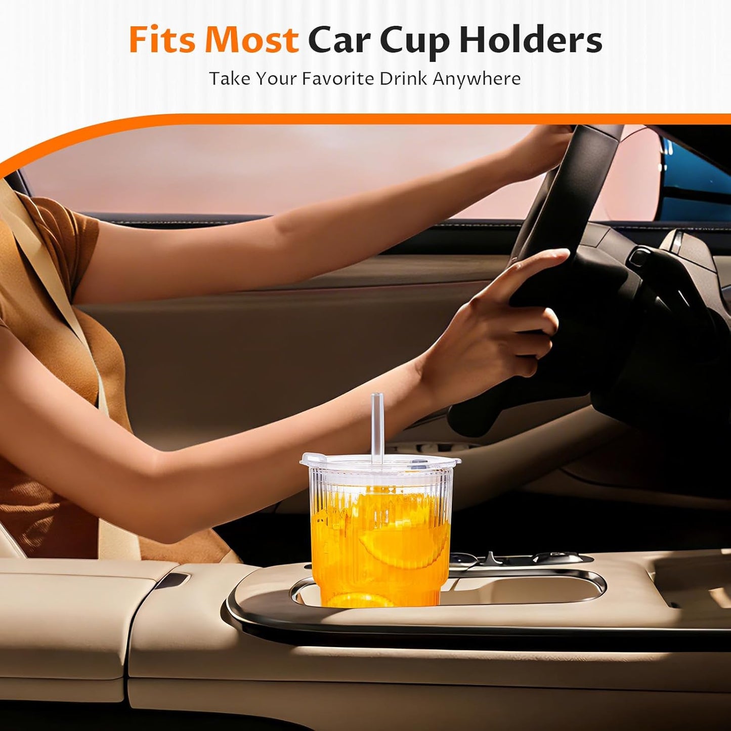 VA1KENE Glass Cups with Lids and Straws: A Game-Changer for Your Daily Drink