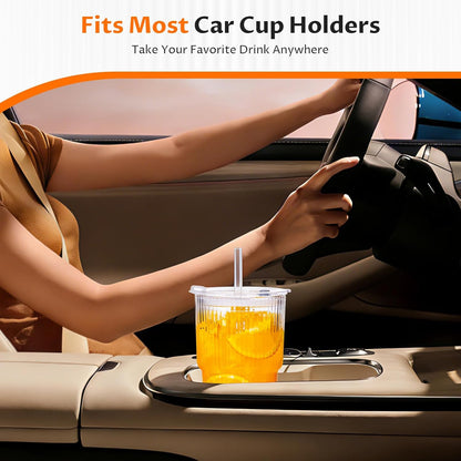 VA1KENE Glass Cups with Lids and Straws: A Game-Changer for Your Daily Drink