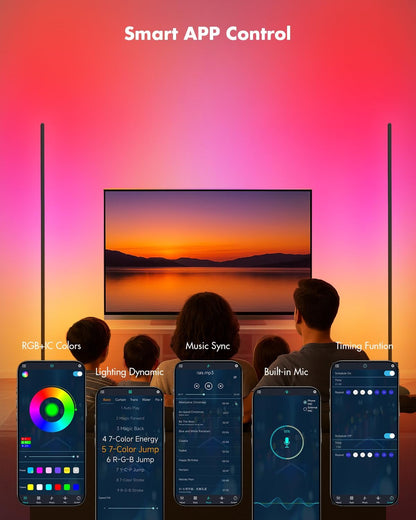 Vexinat LED Corner Floor Lamp Review: A Smart Lighting Game-Changer