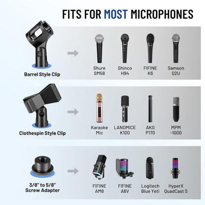CAHAYA Mic Stand Floor Adjustable - A Game-Changer for Podcasters and Musicians