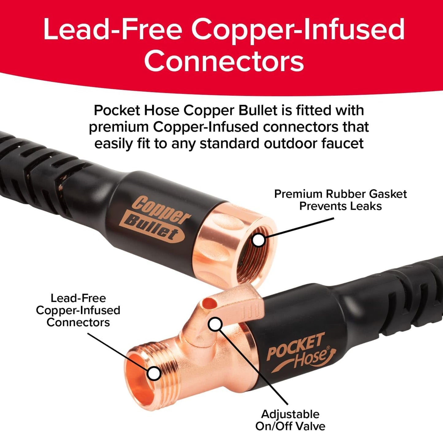 Pocket Hose 50 FT Copper Bullet Expandable Garden Hose Review