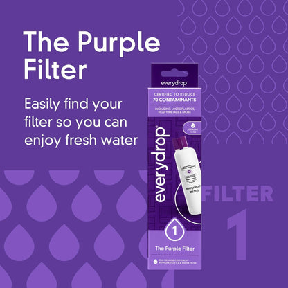 Clean Drinking Water, Every Time: The everydrop by Whirlpool Ice and Water Refrigerator Filter