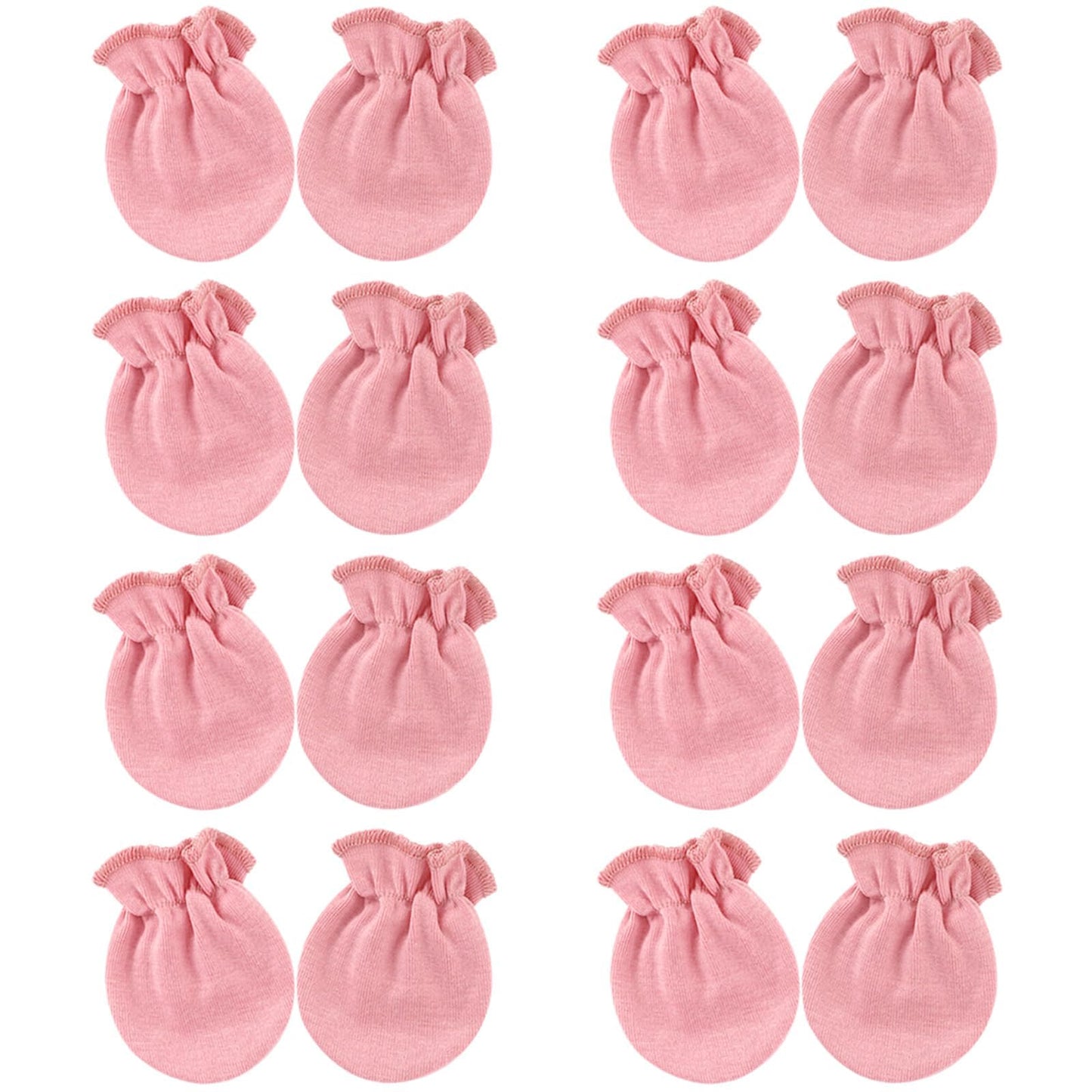 8 Pairs Mittens: Solid B