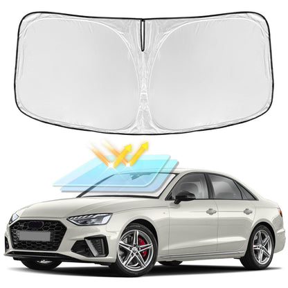 for Toyota Tacoma 2016-2023 2024 2025 2026 Sun Shade Sunshade Windshield Cover - 4 Layers Front Window Shade Custom Fit Tacoma 2Dr 4Dr Pickup Sun Visor 240T Shade Blocks UV Rays Car Accessories