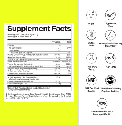 Electrolyte Powder Packets - Workout Recovery & Hydration Drink - Mango Lemonade & Sleep Aid Powder - Free Natural Supplement to Reduce Stress and Improve Sleep Quality Chamomile Lemonade (14 Sticks)