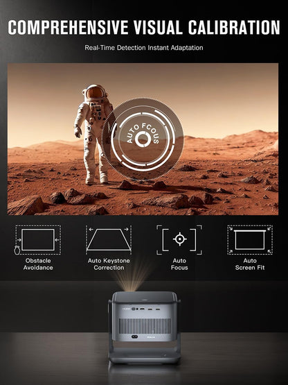 Unlock an Immersive Viewing Experience with the VISSPL 4K Smart Projector