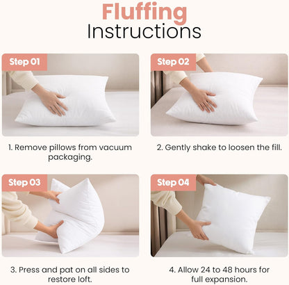 Utopia Bedding Throw Pillows Insert - A Simple yet Effective Home Decor Solution