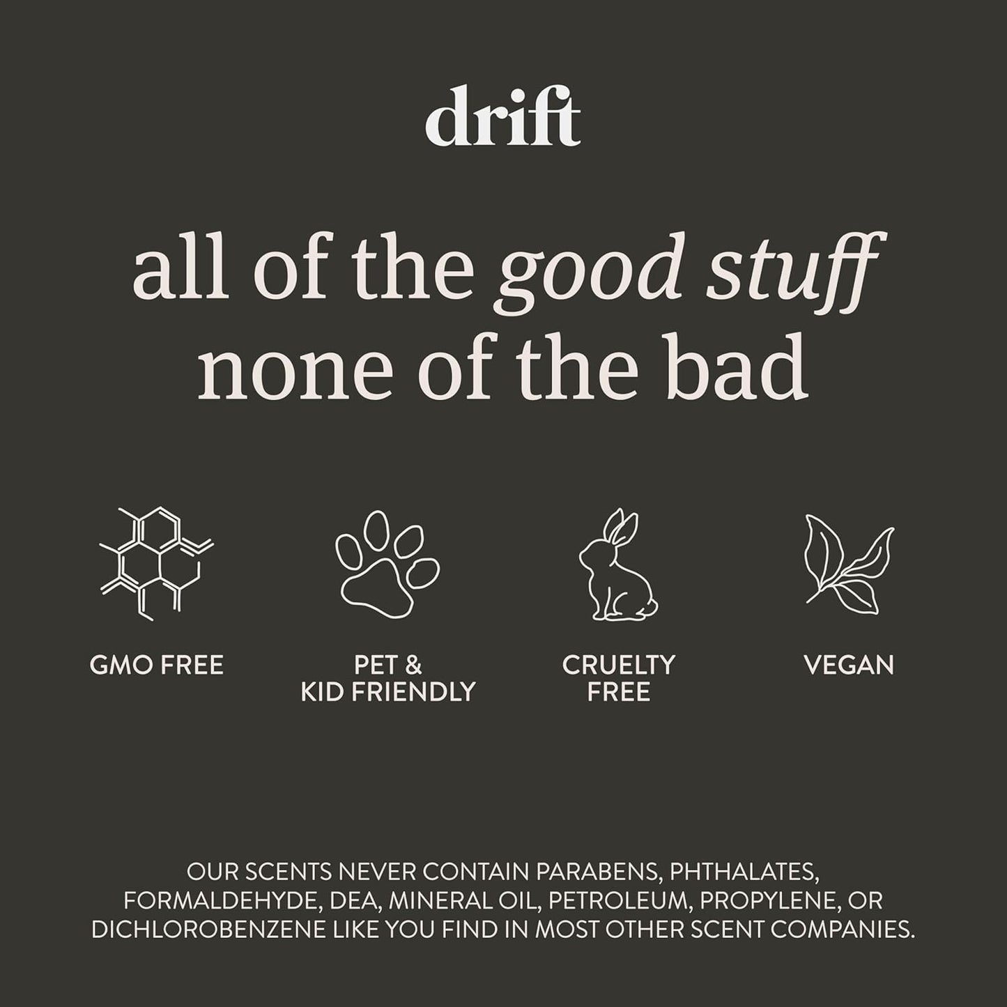 Drift Car Air Freshener - The Original Wood Air Freshener - Car Odor Eliminator - Long Lasting Scent - Metal Clip - Essential Oils - Clean Ingredients - Teak Scent 3 Pack Refill - NO CLIP INCLUDED