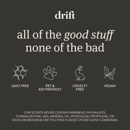 Drift Car Air Freshener - The Original Wood Air Freshener - Car Odor Eliminator - Long Lasting Scent - Metal Clip - Essential Oils - Clean Ingredients - Teak Scent 3 Pack Refill - NO CLIP INCLUDED
