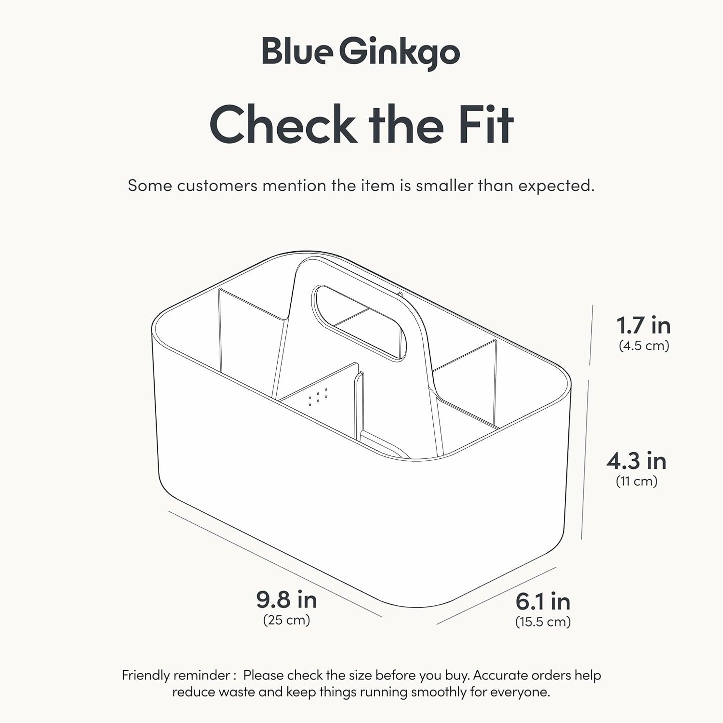 BLUE GINKGO Stackable Organizer Caddy: A Game-Changer for Clutter-Free Spaces