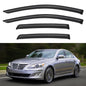 Window Visors Rain Guards for 2015-2026 Ford F150 SuperCrew & 2017-2026 F-150 Raptor F250 F350 F450 F550 Super Duty Crew Cab, Out-Channel Window Vent Deflectors Visors Shades Protectors