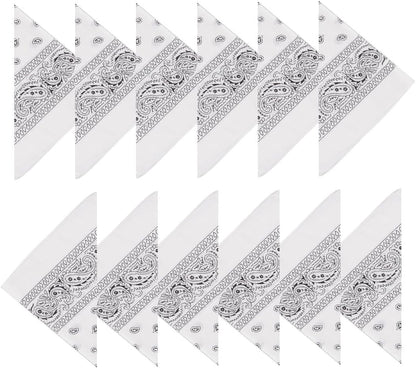 12 X White