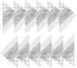 12 X White