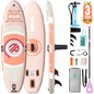 Niphean（Ultra-Light） Inflatable Paddle Board with StabilTrac Fin and Durable SUP Accessories, 10' Stand Up Paddle Boards for Adults & Youth, Versatile Yoga Paddle Board, Gift Ideas