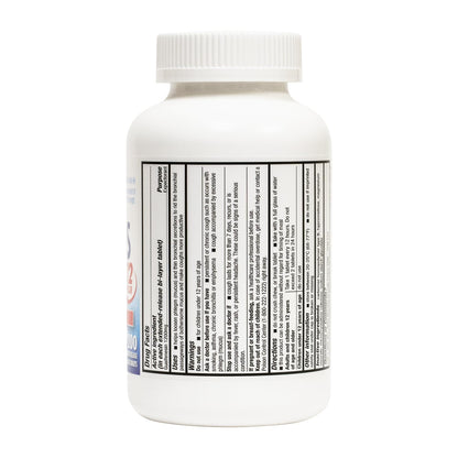 HealthA2Z® Mucus Relief | Guaifenesin 1200 mg | 100 Tablets | 12 Hour | Expectorant | Relieves Chest Congestion | Thins and Loosens Mucus (100 Tablets) (Pack of 2)