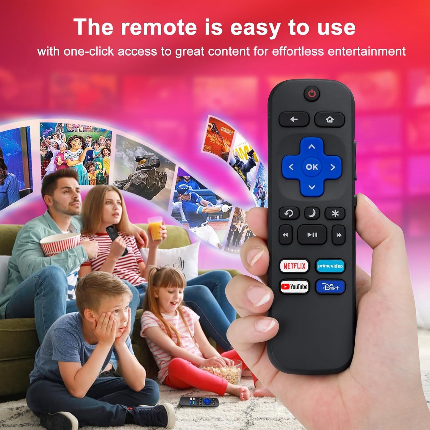 Remote Control for Roku TV: A Simple, Effective Replacement