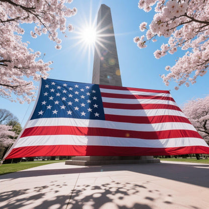 American Flags for Outside 3x5, HeavyDuty American Flag for High Wind Outdoor