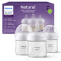 Philips Avent Natural Baby Bottle with Natural Response Nipple (Medium Flow,Flow 3), 9oz, SCY903/01