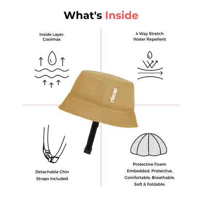 Ribcap Billie Medical Grade Protective Helmet | Soft Hat for Epilepsy | Protective Helmet for Seizures
