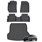 GINOWY-Floor Mats for Toyota 4Runner 1996-2002,1st+2nd Row,TPE All Weather Car Mats Custom Fit Rubber Floor Liners Car Accessories for Toyota 4Runner