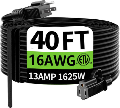 40FTBlack16AWG