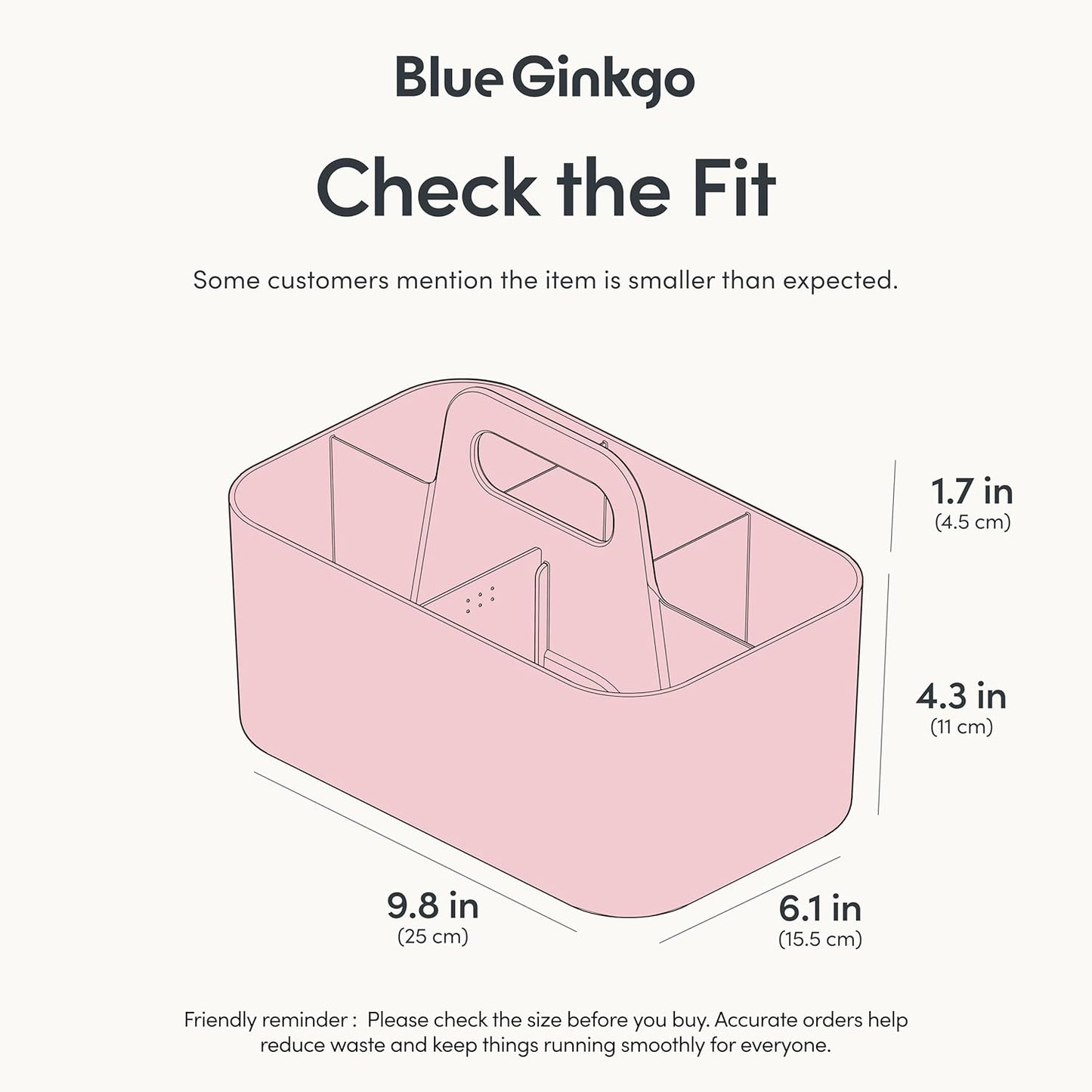 BLUE GINKGO Stackable Organizer Caddy: A Game-Changer for Clutter-Free Spaces