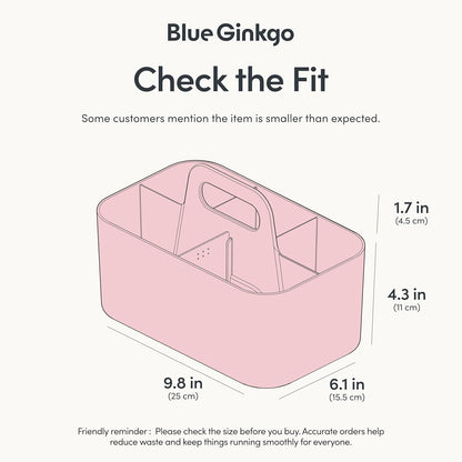 BLUE GINKGO Stackable Organizer Caddy: A Game-Changer for Clutter-Free Spaces